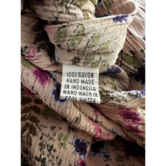 Sokie Collective Sz L The Mini Flicker Dress Light Pink Floral Coquette - Picture 12 of 15